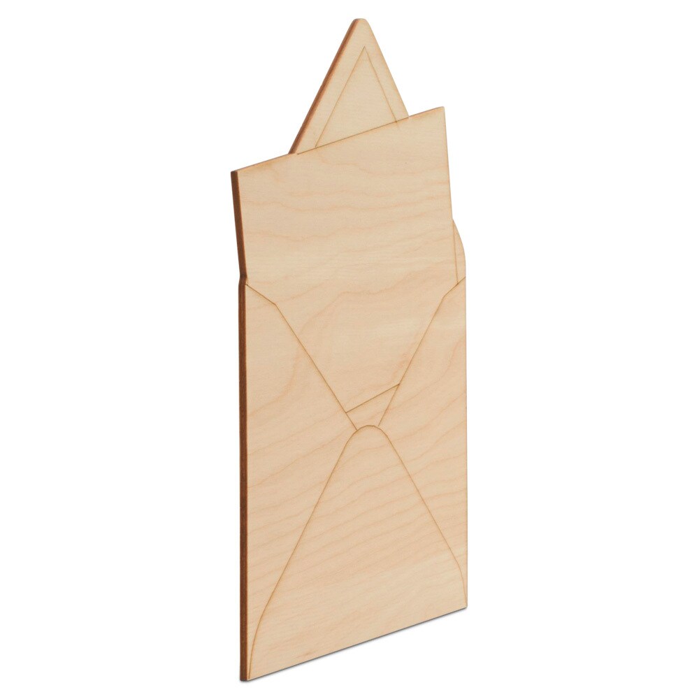 Wood Envelope Cutout, From 6”-22”, Valentine Craft/Decor | Woodpeckers