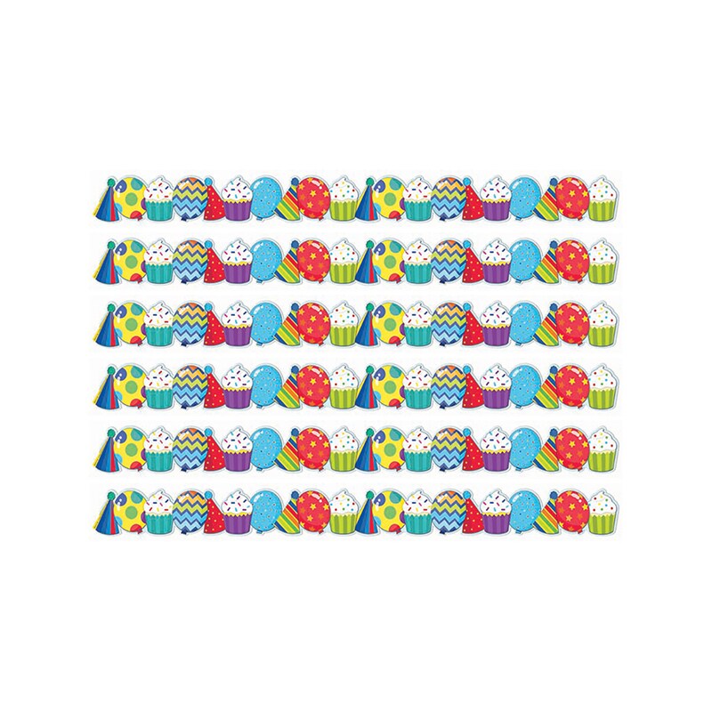 Celebrate Extra Wide Deco Trim&#xAE;, 37 Feet Per Pack, 6 Packs