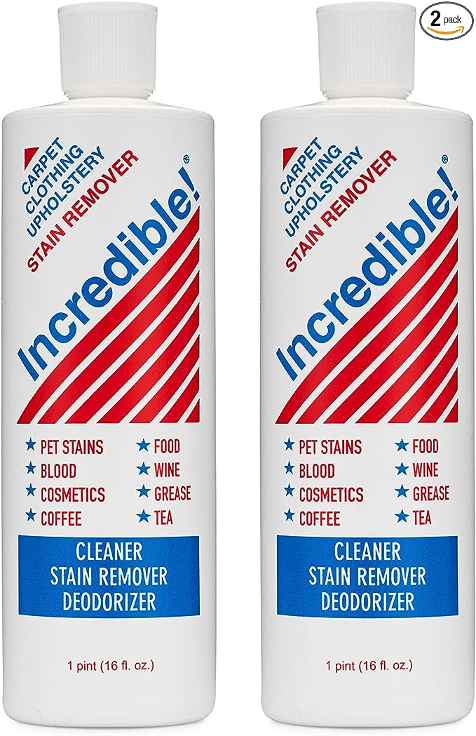 Stain Remover - Stain Remover for Clothes, Laundry, Carpets, Mattress & Upholstery Fast! 16.oz (Pack of 2) | RAHEEV®