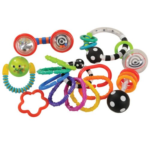 Kaplan Early Learning Company First Rattle and Teether Set