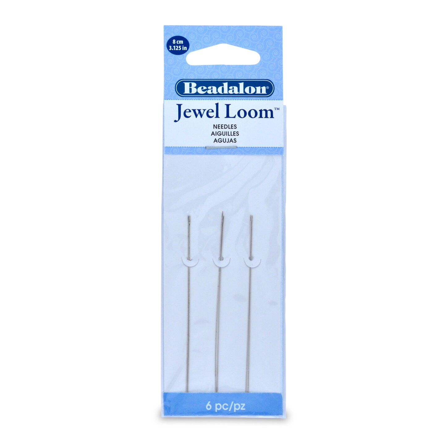 Beadalon Jewel Loom(TM) Needles 6/Pkg-3.125&#x22;