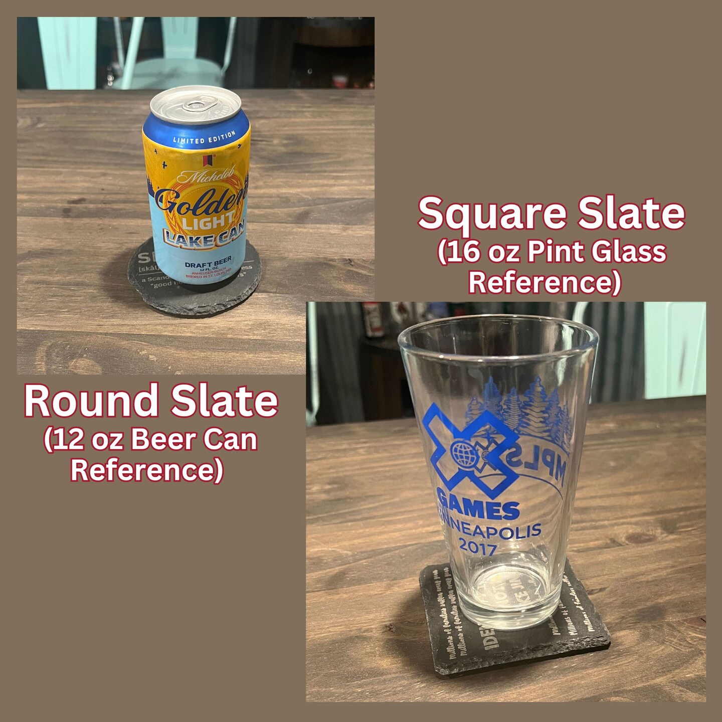 NEIGHBORHOOD PINT GLASS & LOGO COASTER バーベキュー・調理用品