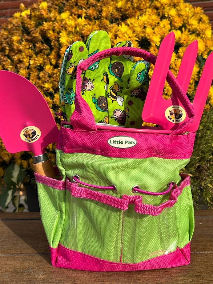 Children&#x27;s Gardening Kit - Pail &#x26; Bag Set