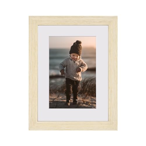 Kinlink X Picture Frame Natural Wood Frame With Acrylic Plexiglass