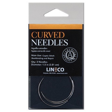 CURVED SEWING NEEDLES 3PK