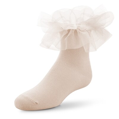 Girls Ruffle Tutu Socks | RADYAN&#xAE;
