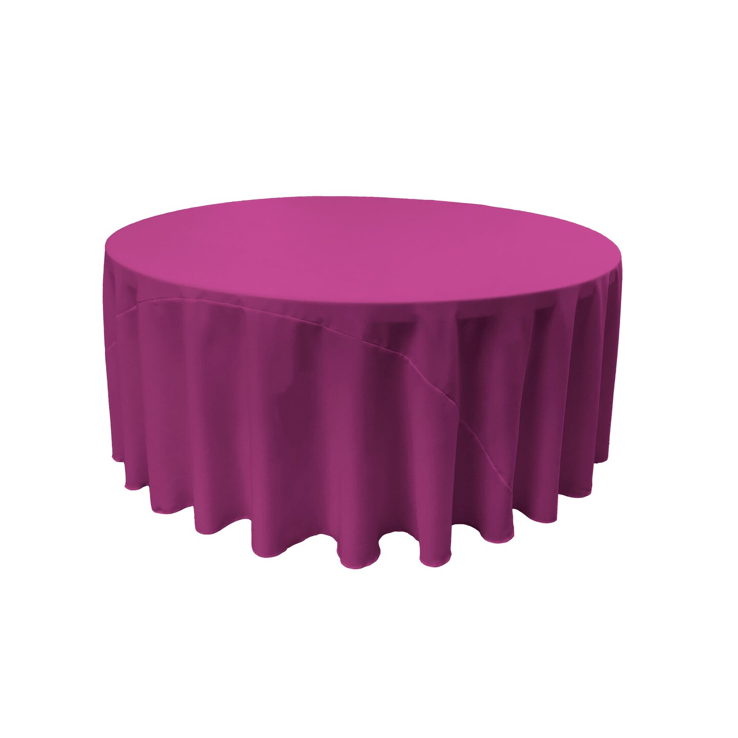 Polyester Poplin Tablecloth 108-inches Round