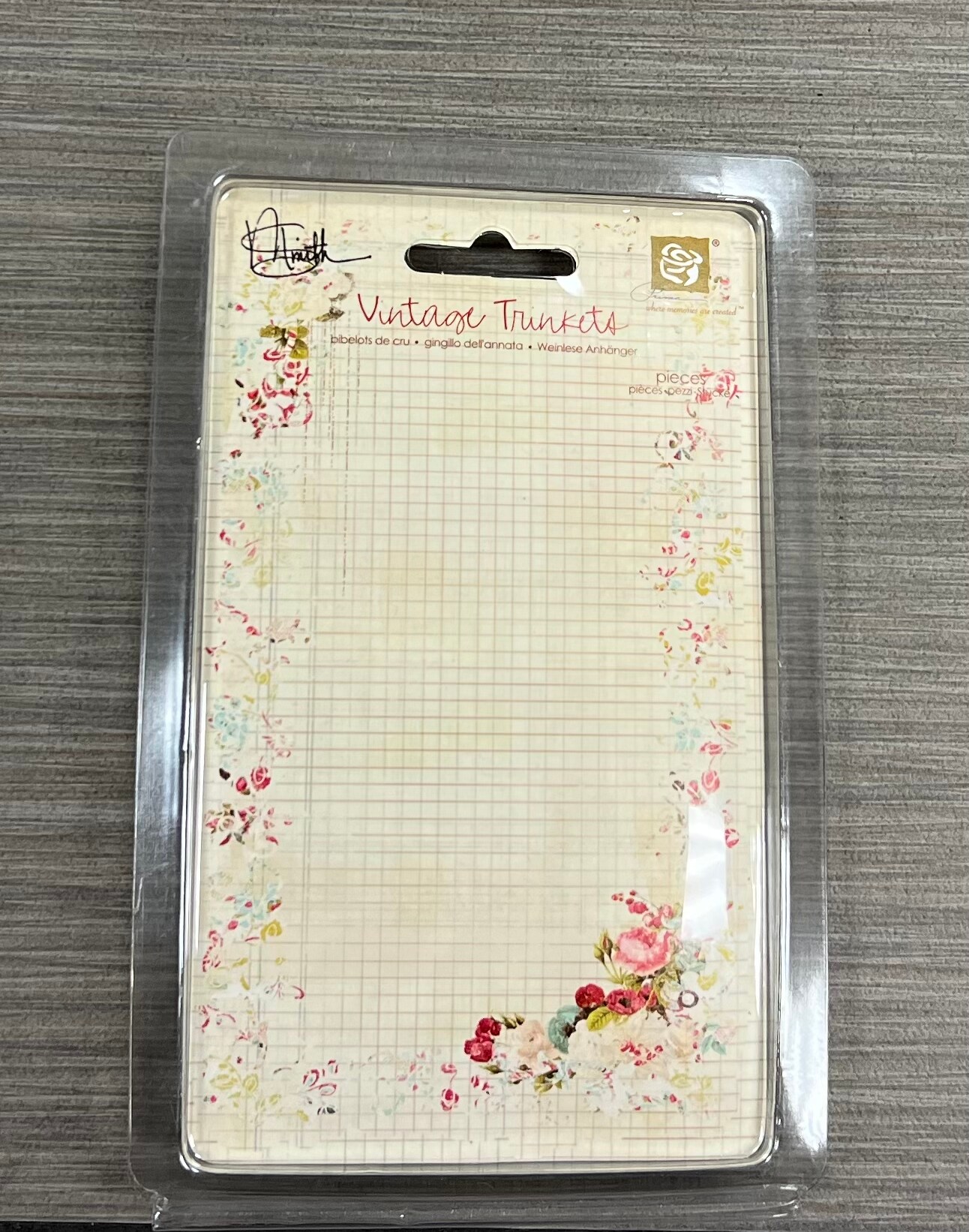 PRIMA MARKETING INC Prima Scrapbooking VINTAGE TRINKETS TASSELS 655350930059