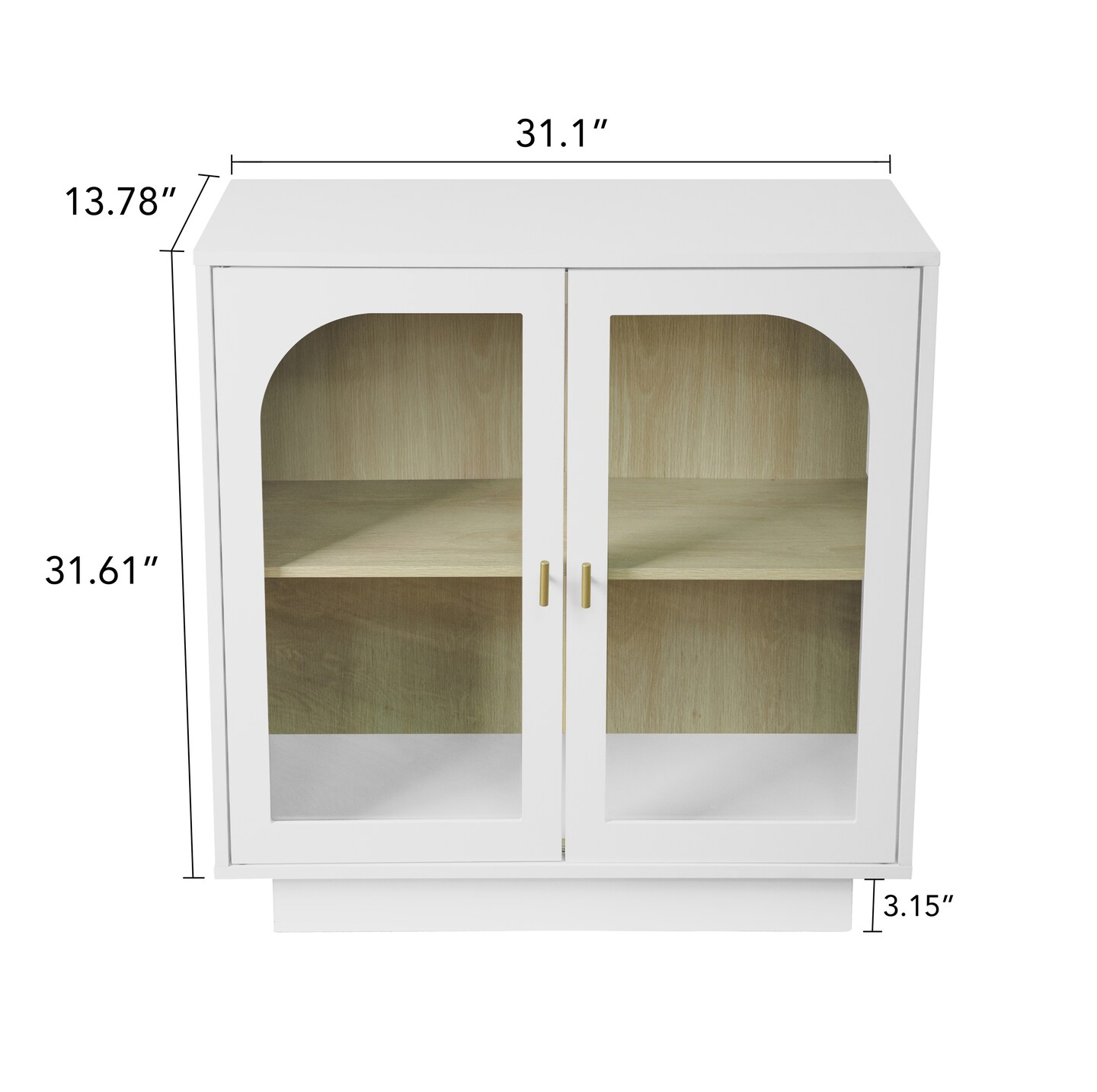 Durable Storage Cabinet with Acrylic Door | Organize in Style