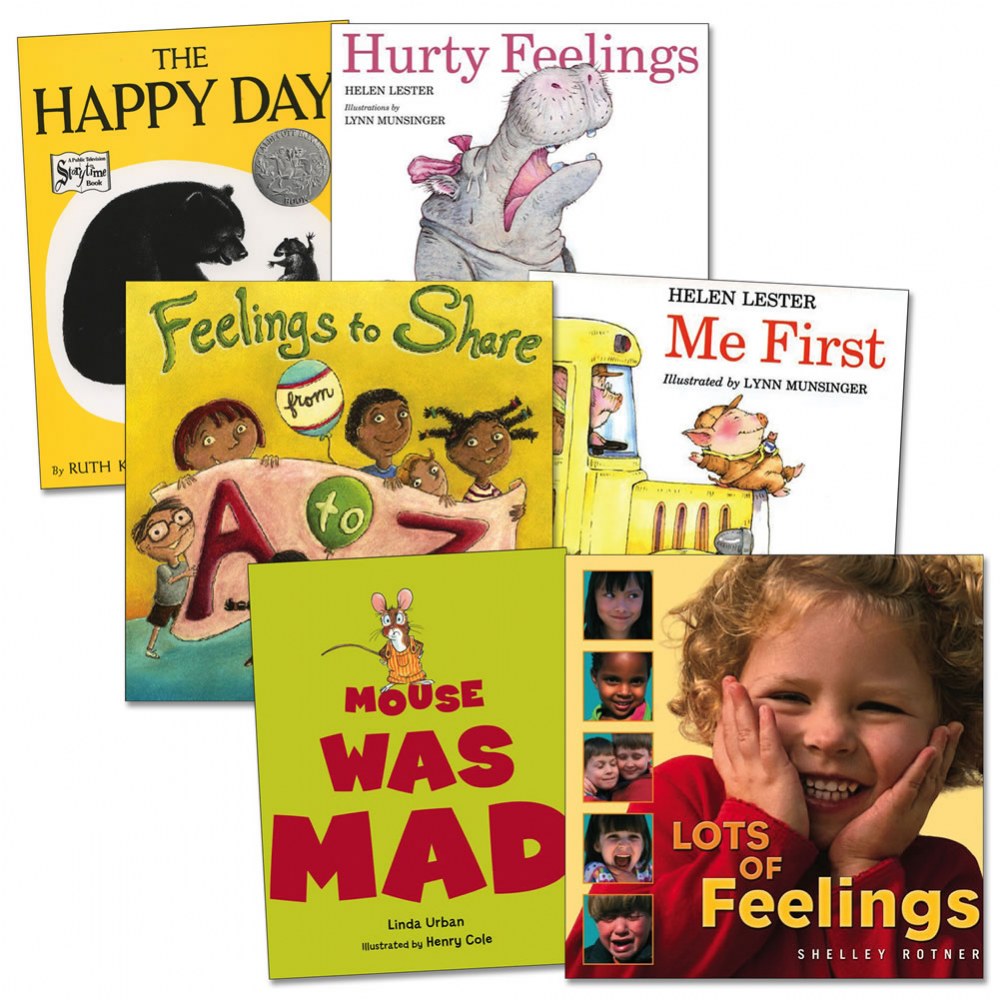 Kaplan Early Learning Company Everyone Has Feelings Books - Set of 6