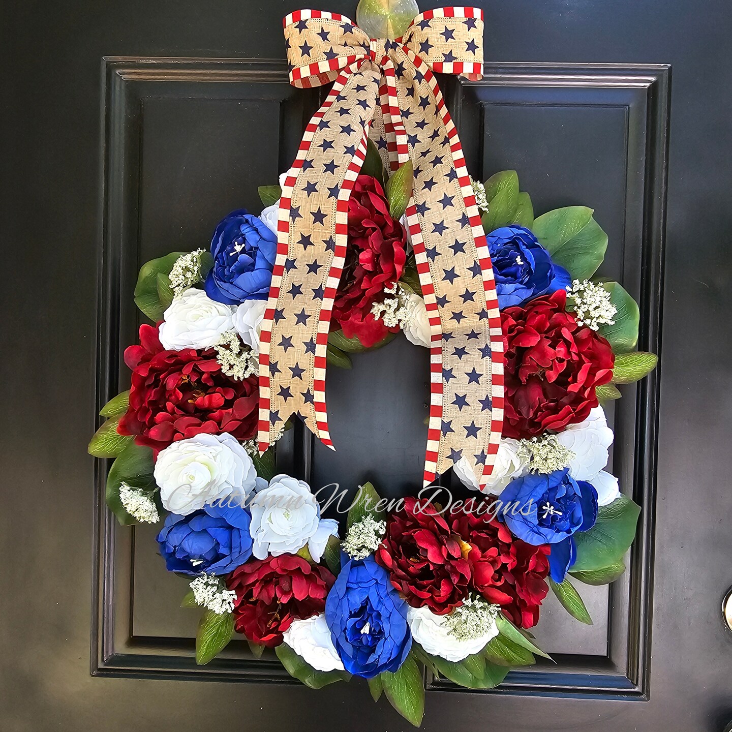 Patriotic Red White and Blue Door Wreath | MakerPlace by Michaels