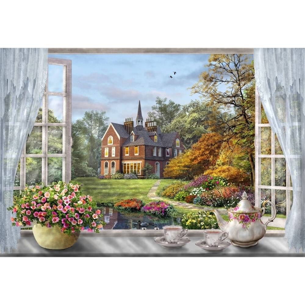 English Garden Poster Print By Dominic Davidson