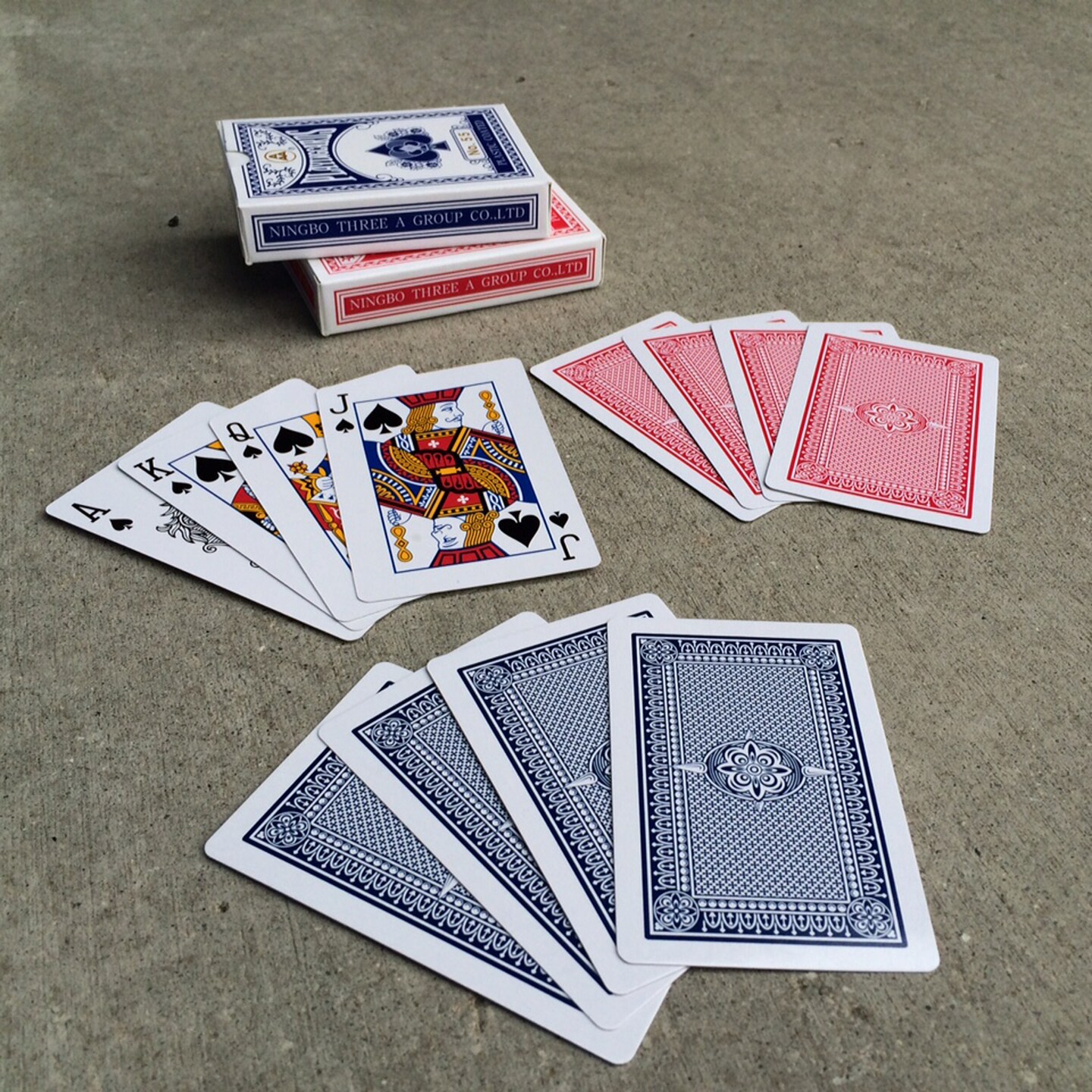 WE Games Deck of Playing Cards - Bridge Size, Plastic