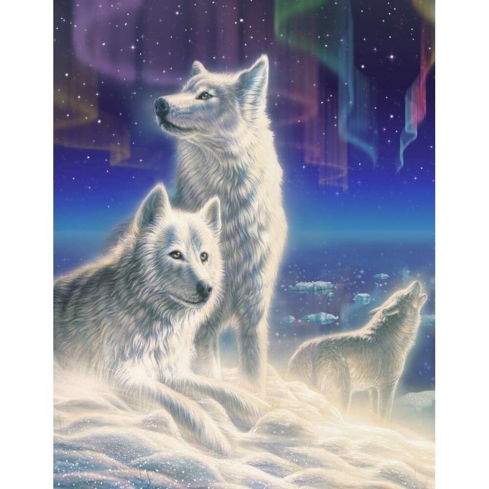 Arctic Wolves Poster Print By Adrian Chesterman
