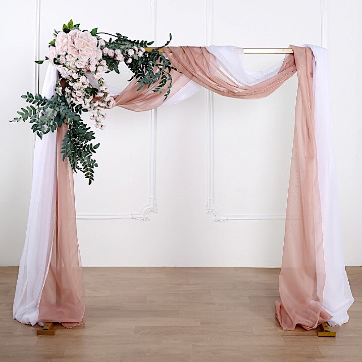 18 feet Sheer Organza CURTAIN Panel BACKDROP Drape