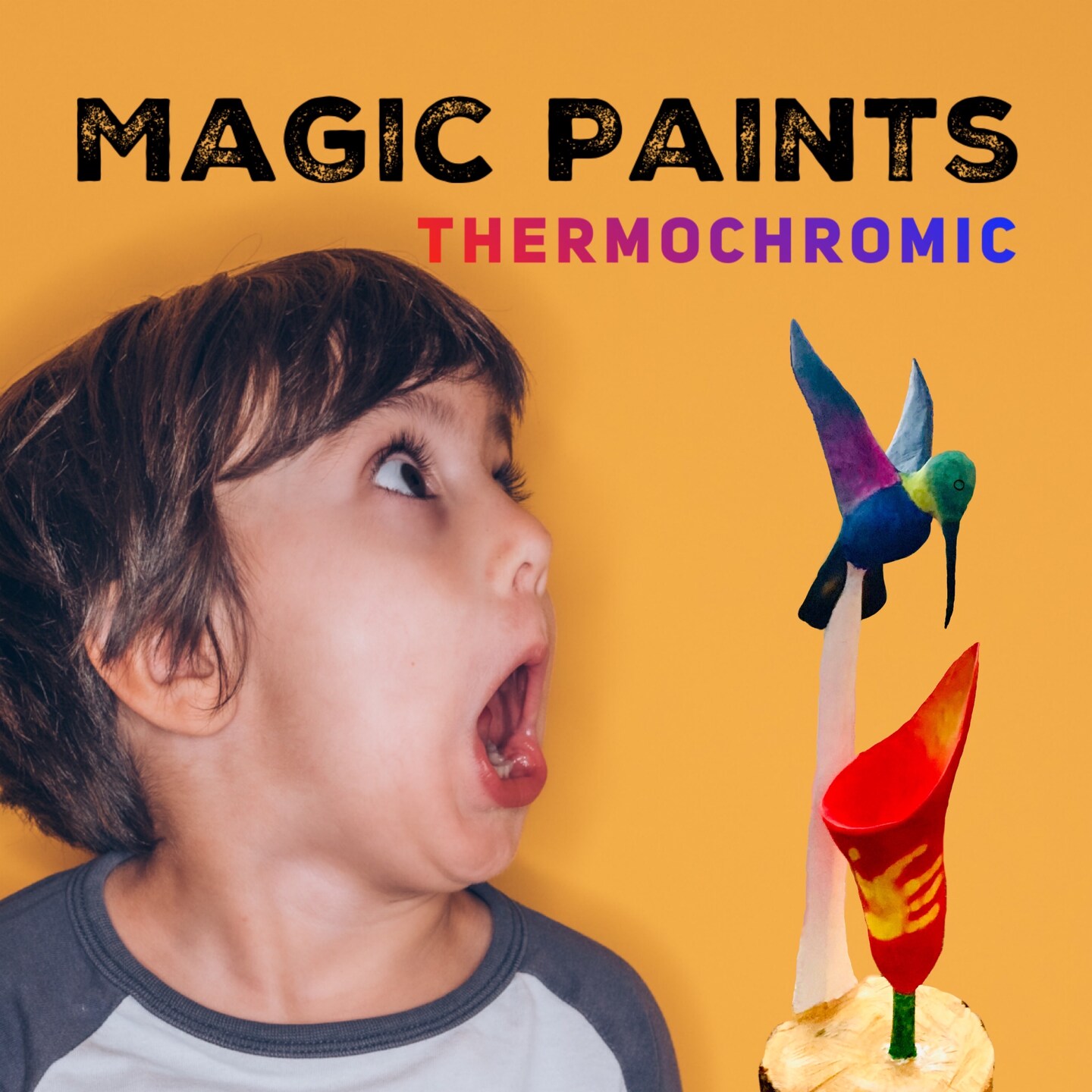Universal Magic Paints Thermochromic Heat Sensitive for Secret Messages Color Changing T-Shirts & Shoes