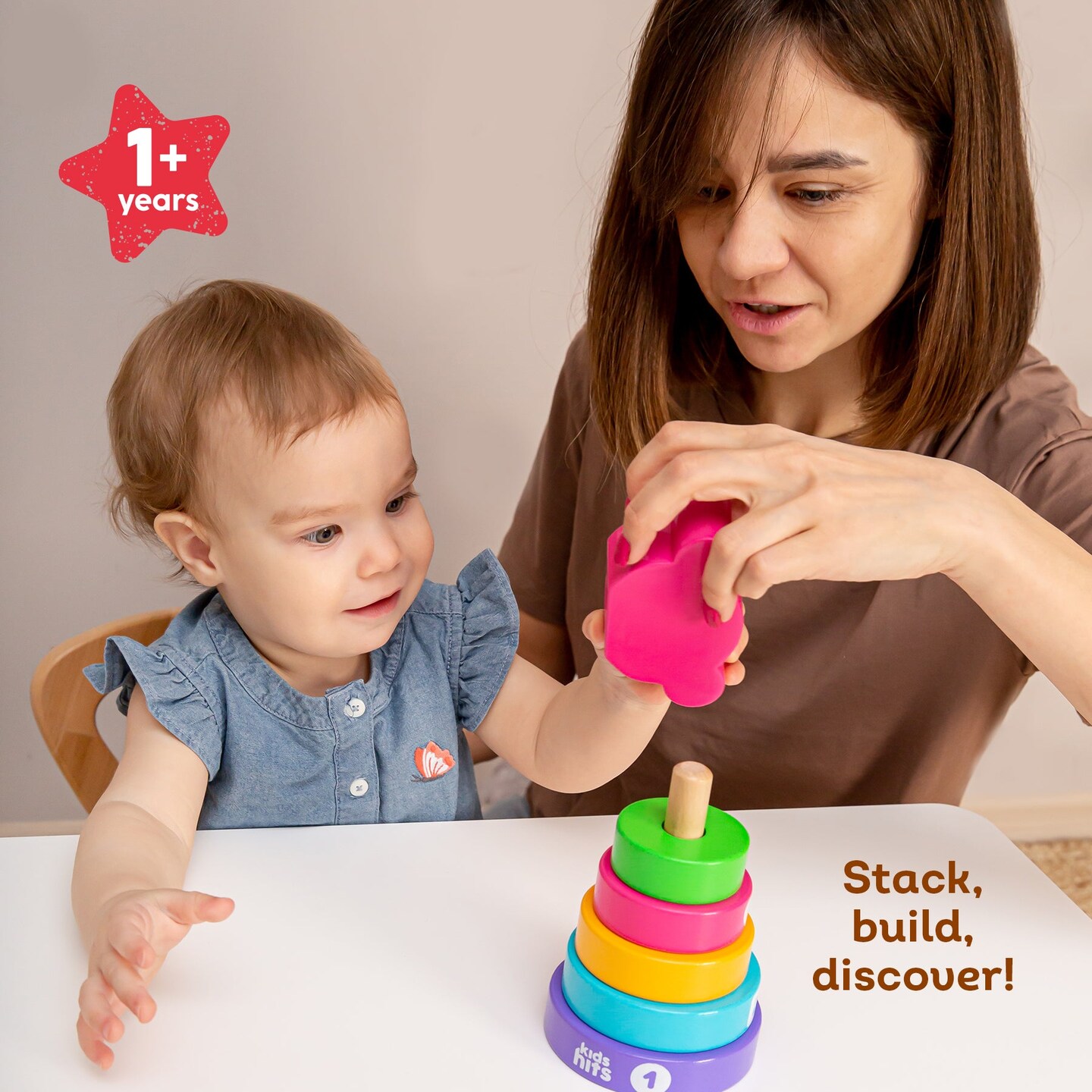 Kids Hits Wooden Stack and Play Monkey: Endless Fun in Every Stack!