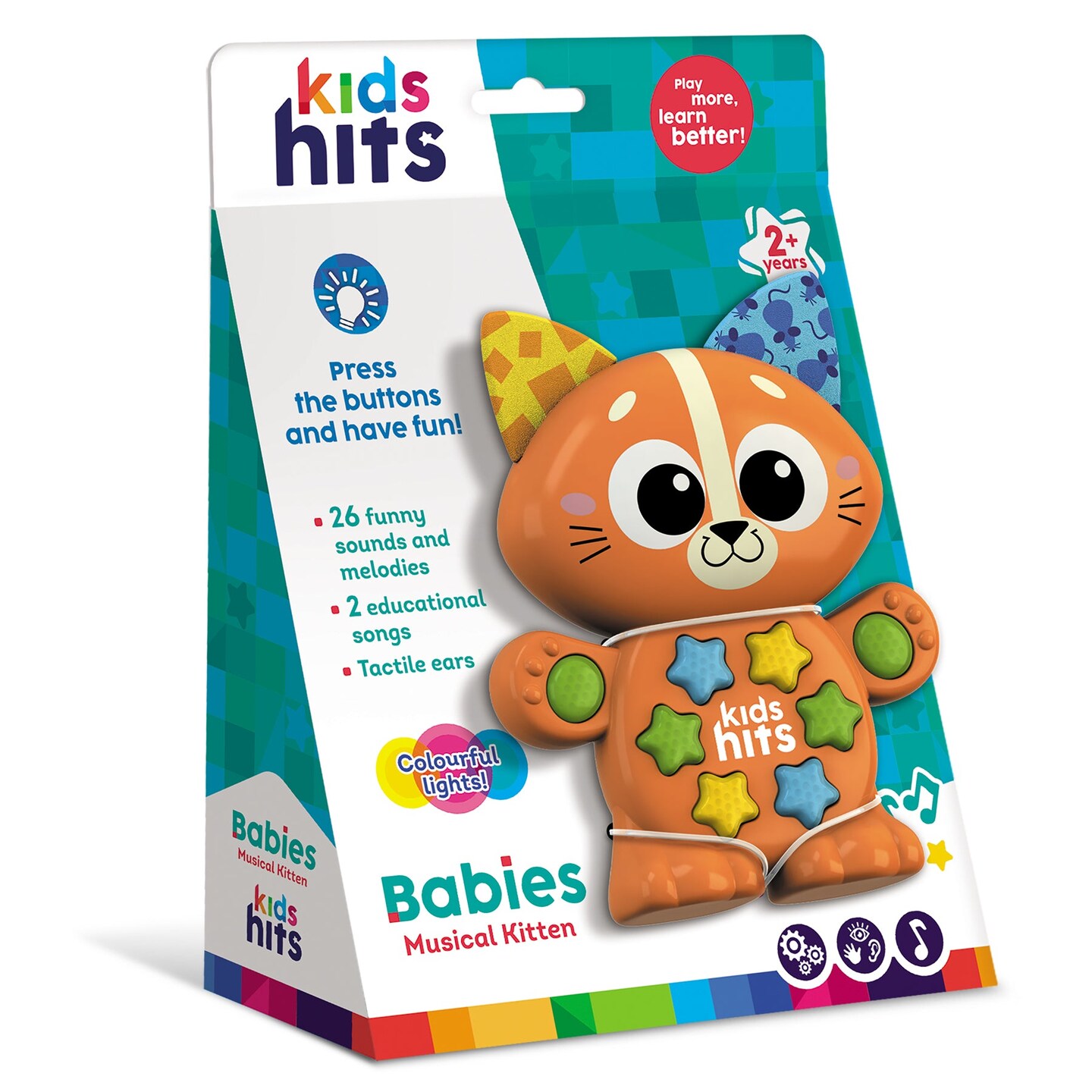 Kids Hits Educational Toddler Toy Babies Musical Kitten