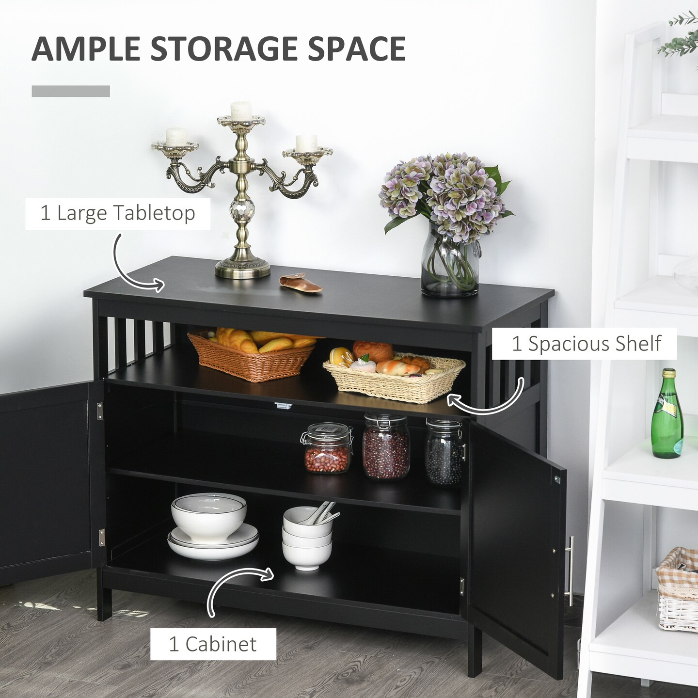 Modern Buffet Cabinet | 55.0 | Stylish Storage Solution