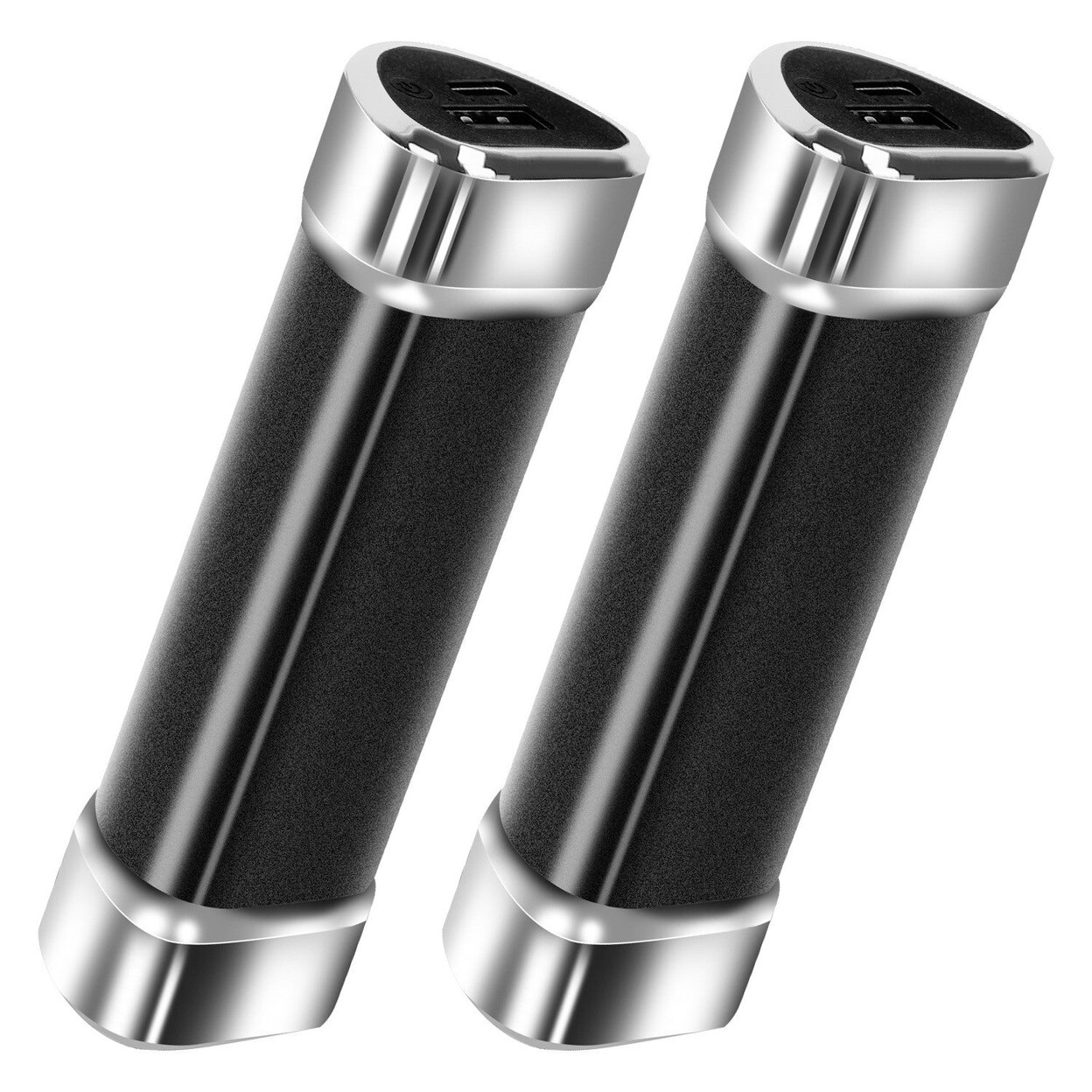 2 Packs 10000Mah Split Magnetic Handwarmers 2 In 1 Portable Electric Pocket Heater Power Bank Portable Charger With 3