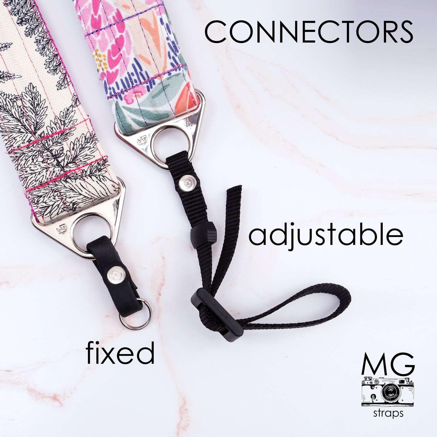 Mimi Green Canvas Camera Strap - Thumbnail 5