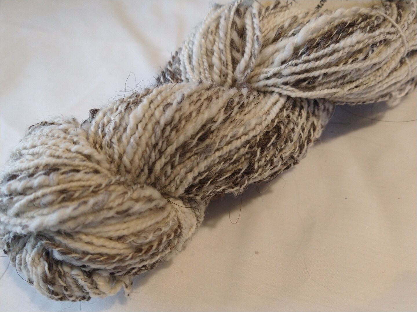 Handspun outlet Yarn: Outrageous Autum