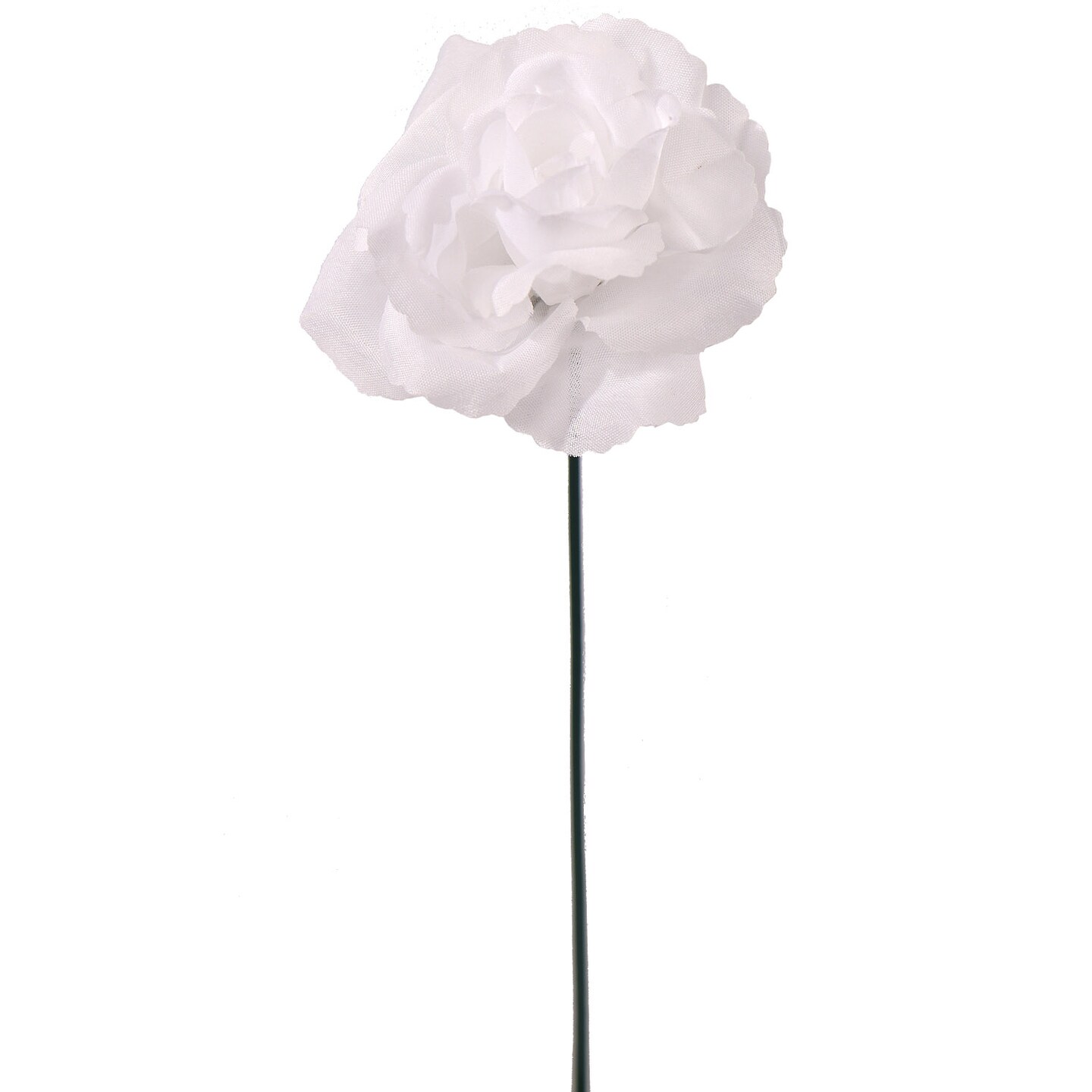 50-Pack Elegant White Rose Picks - 8&#x22; Stems, 3&#x22; Wide, Perfect for Floral Arrangements &#x26; Home Decor by Floral Home&#xAE;