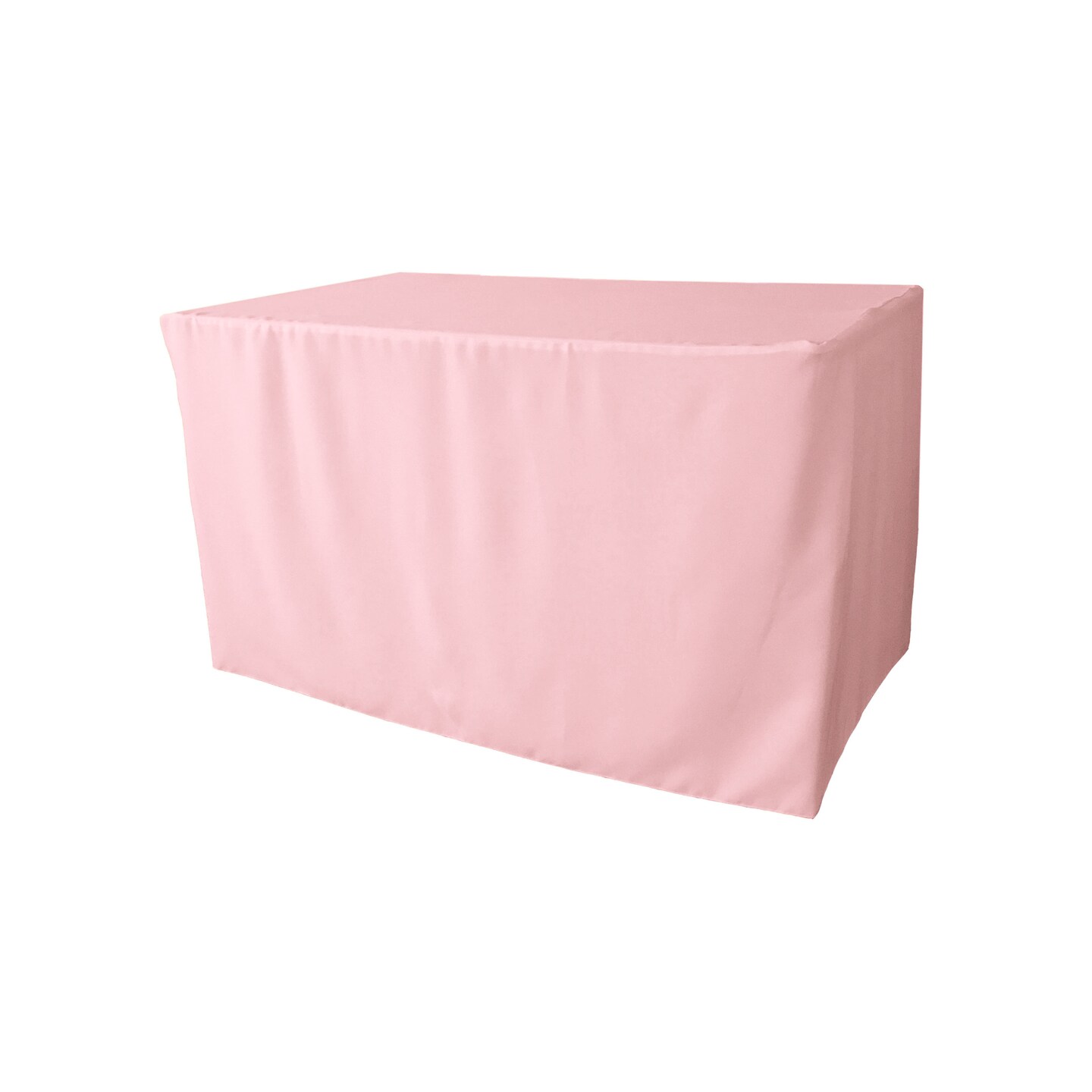 Polyester Poplin Fitted Tablecloth 48&#x22;l X 24&#x22;w X 30&#x22;h