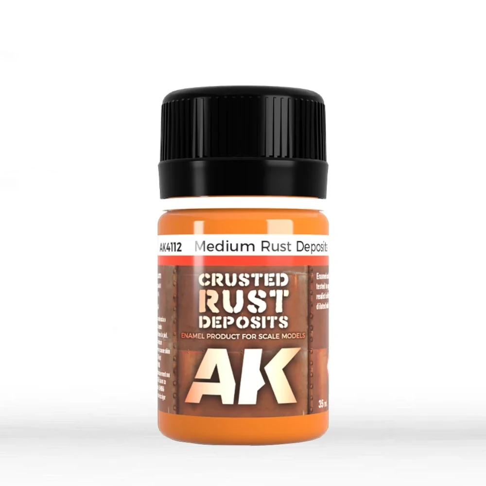 AK Interactive: Medium Rust Deposit (35ml Bottle)