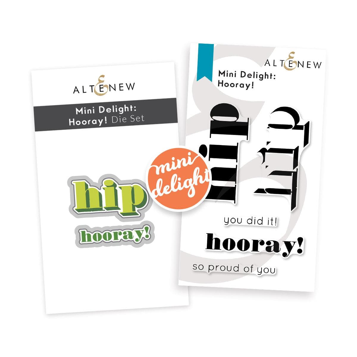 Mini Delight: Hooray! Stamp &#x26; Die Set