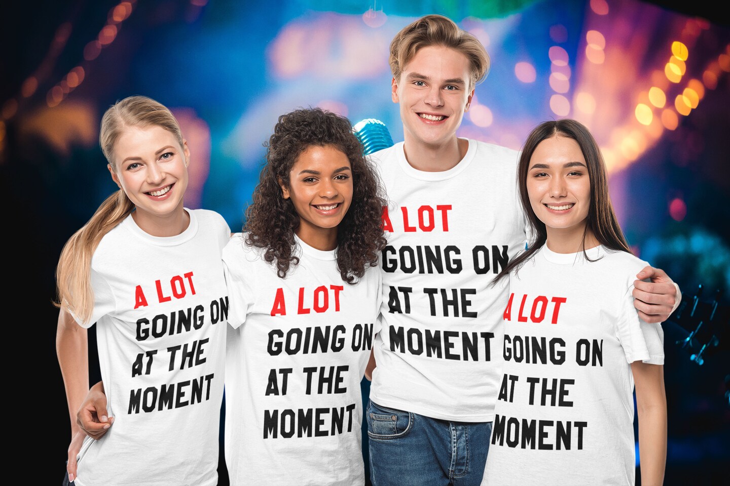 A Lot Going On At The Moment Shirt Eras Tour Merch - Happy Place for