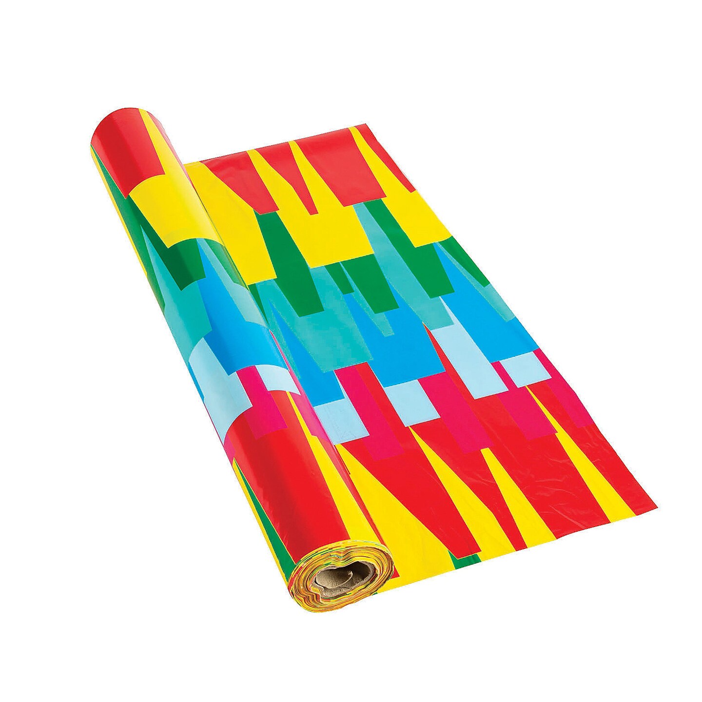 Fringe Fiesta Sarape Plastic Tablecloth Roll 40&#x22; x 100 ft