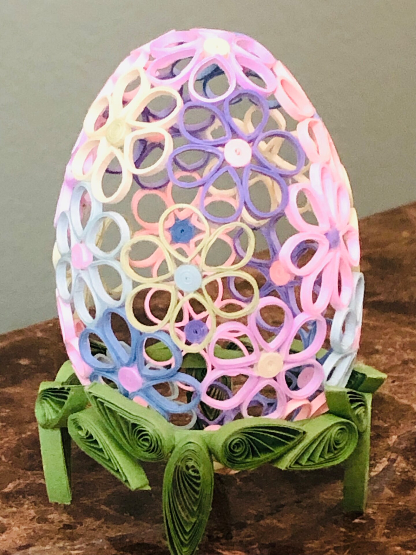 Quilled Paper Easter Eggs