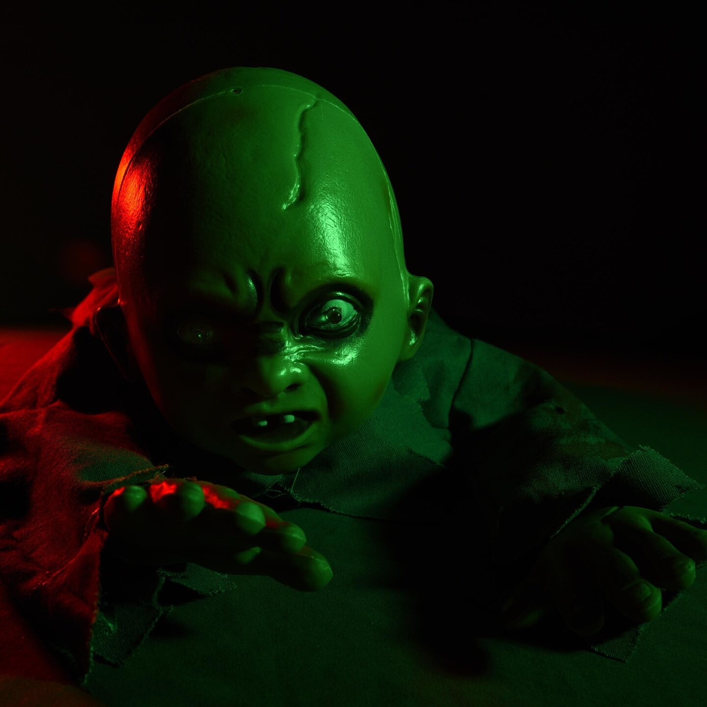 Halloween Prop - Halloween Plastic Zombie Baby