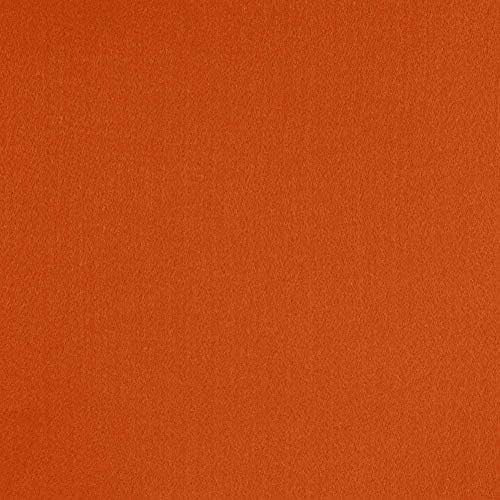 FabricLA Craft Felt Fabric - 36" X 36" Inch Wide & 1.6mm Thick Felt Fabric - Use This Soft Felt for Crafts - Felt Material Pack - Orange 141