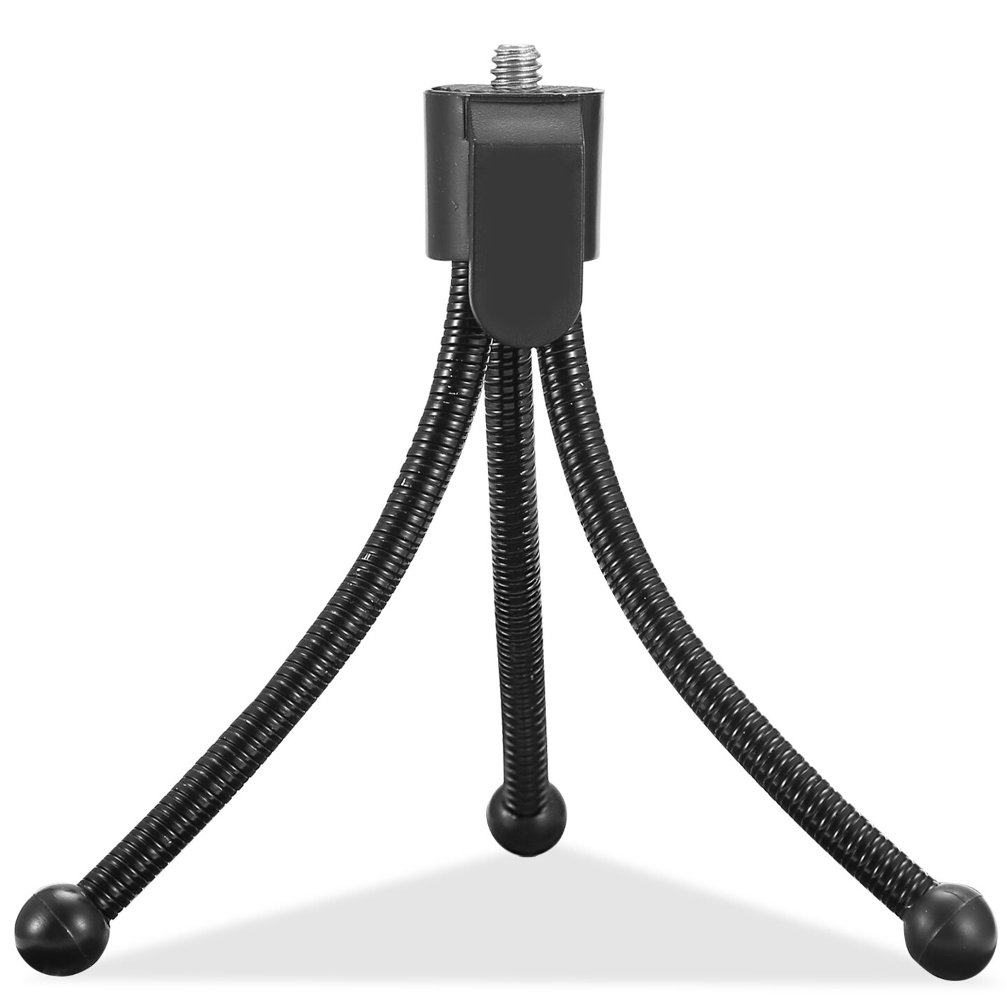 Flexible Tripod Stand For Camera And Mini Projector Portable Heavy Duty Black