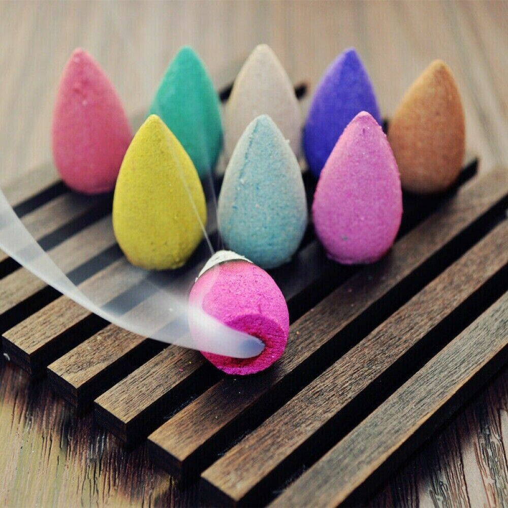 Backflow Incense | Smoke Waterfall Buddhism Smoke Cones - 100Pcs