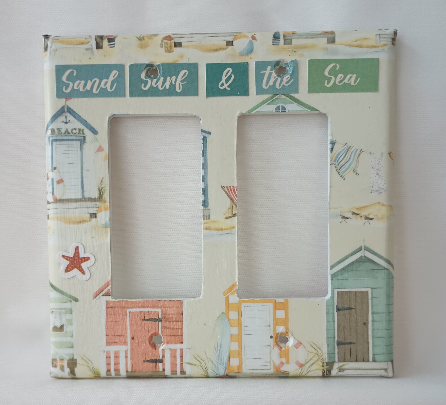 Beach Cottages Light Switch Cover