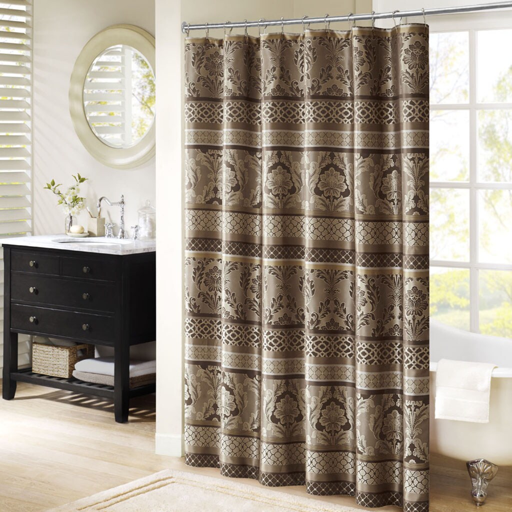 Gracie Mills Jacquard Shower Curtain - GRACE-6297 | Michaels