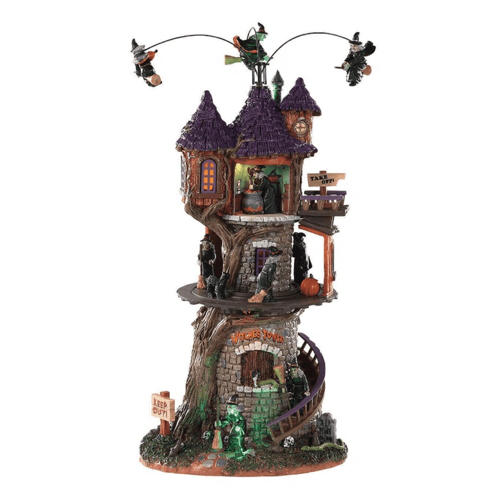 Lemax&#xAE; Spooky Town&#x2122; Halloween Village: Witches Tower