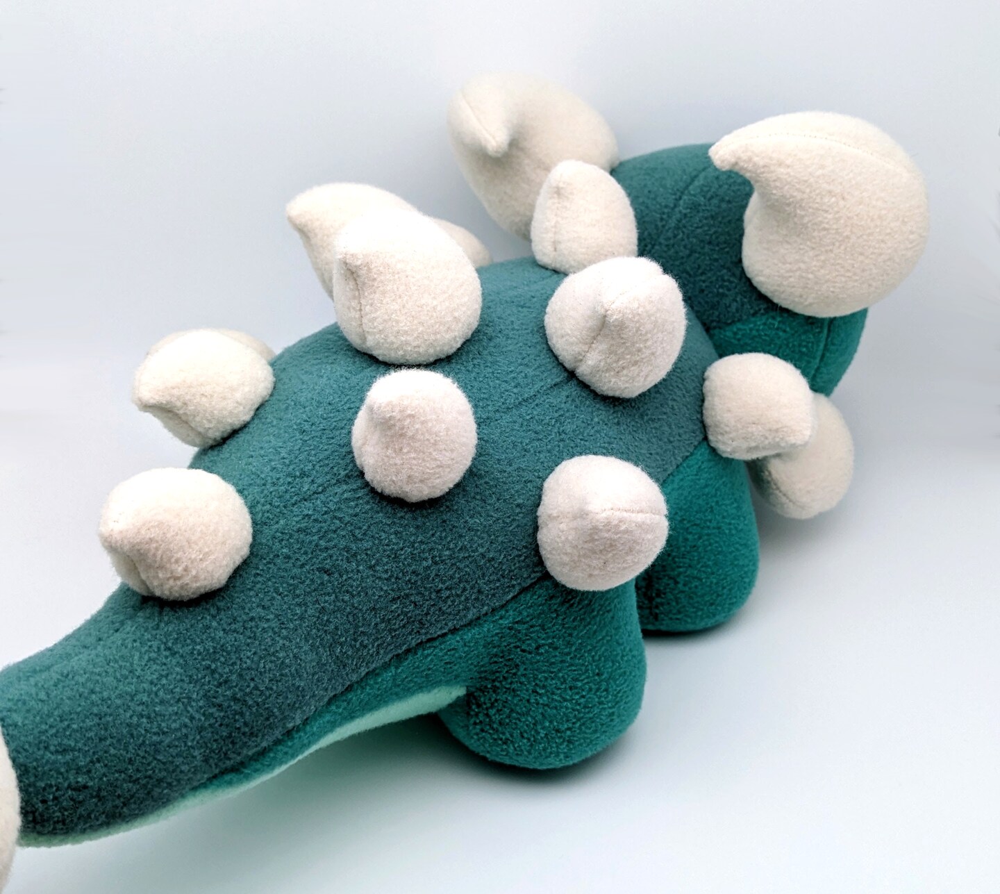 Ankylosaurus Plushie Aruba Blue Dinosaur Stuffie Green Teal Anky Plush Stuffed Animal product 4