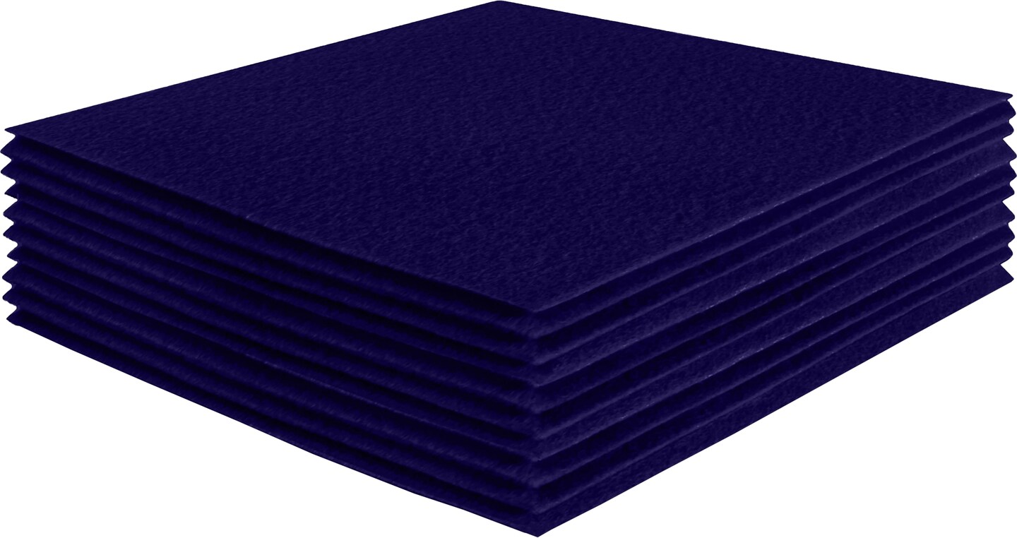 Purple Felt Material Acrylic Felt Material 1.6mm Thick