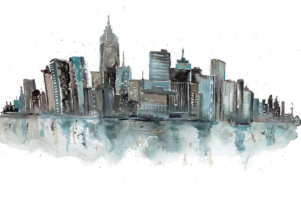 Downtown Poster Print by Rebecca Meyers - Item # VARPDXPOD60567