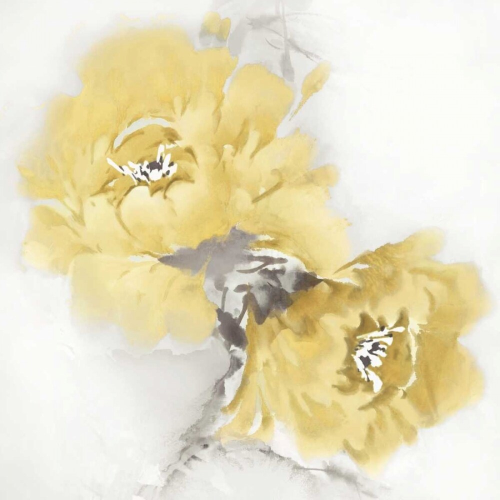 Flower Bloom in Yellow II Poster Print by Jesse Stevens # JES113441