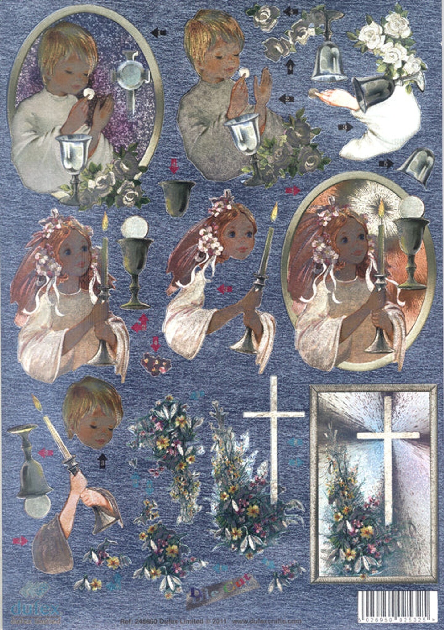 Dufex  Metallic 3D Pre Cut - Communion