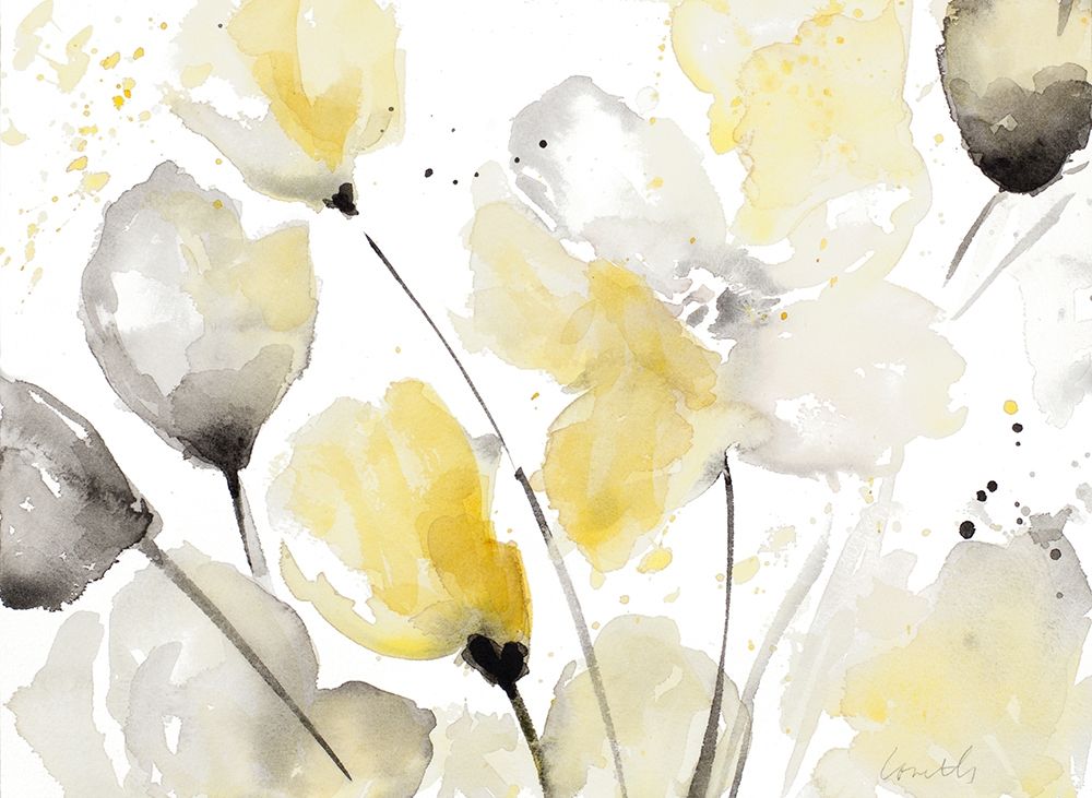 Neutral Abstract Floral II Poster Print by Lanie Loreth - Item # VARPDX12457