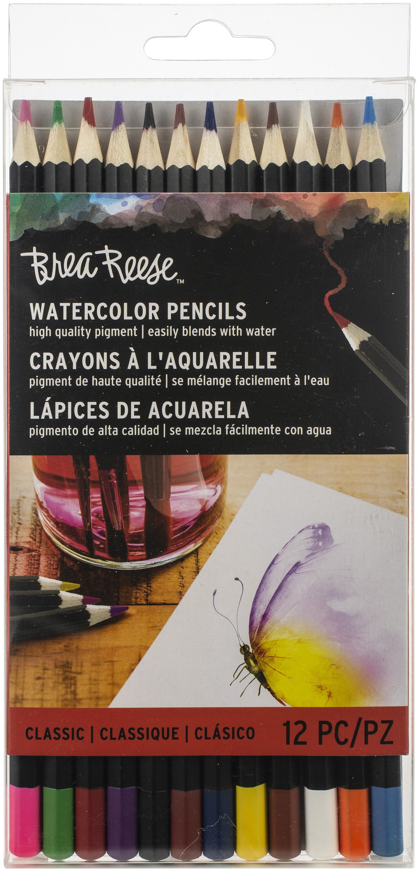 Brea Reese Watercolor Pencils 12/PkgClassic Michaels