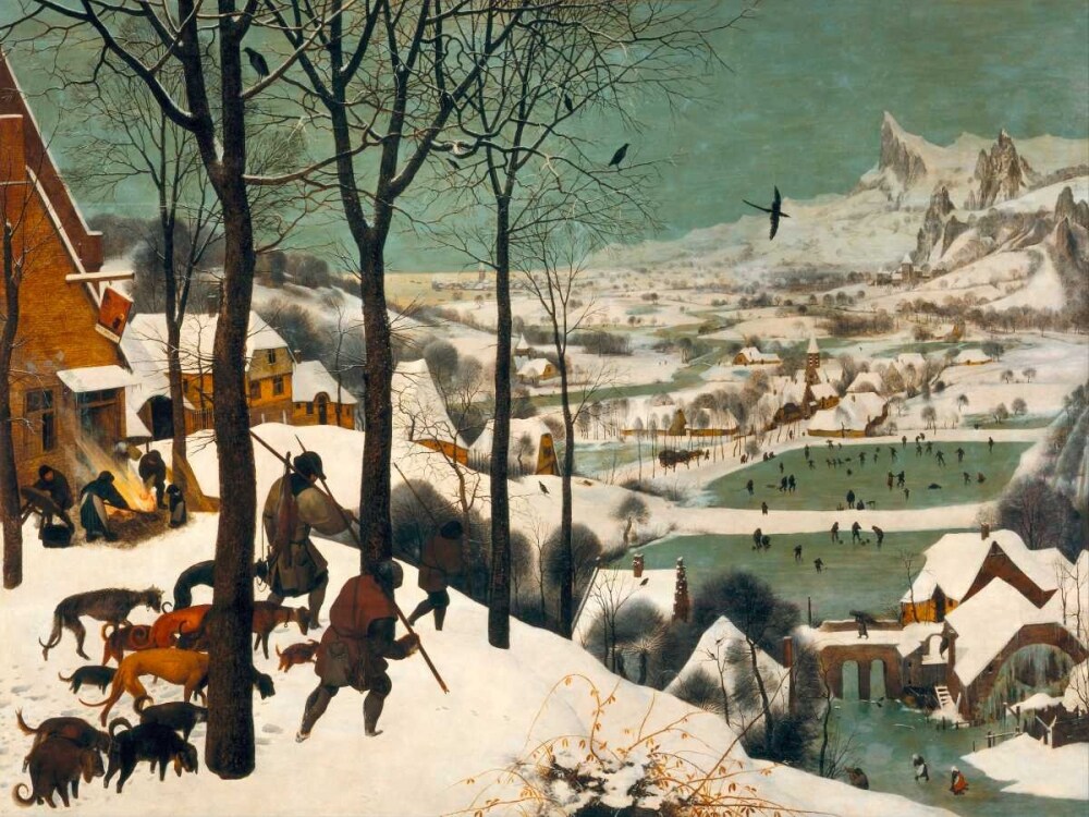 Hunters in the Snow Poster Print by Pieter Bruegel the Elder - Item # VARPDX3AA3963