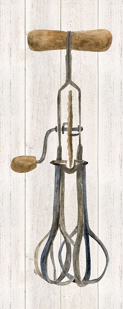 Vintage Kitchen Egg Beater Poster Print by Tara Reed - Item # VARPDXRB13070TR