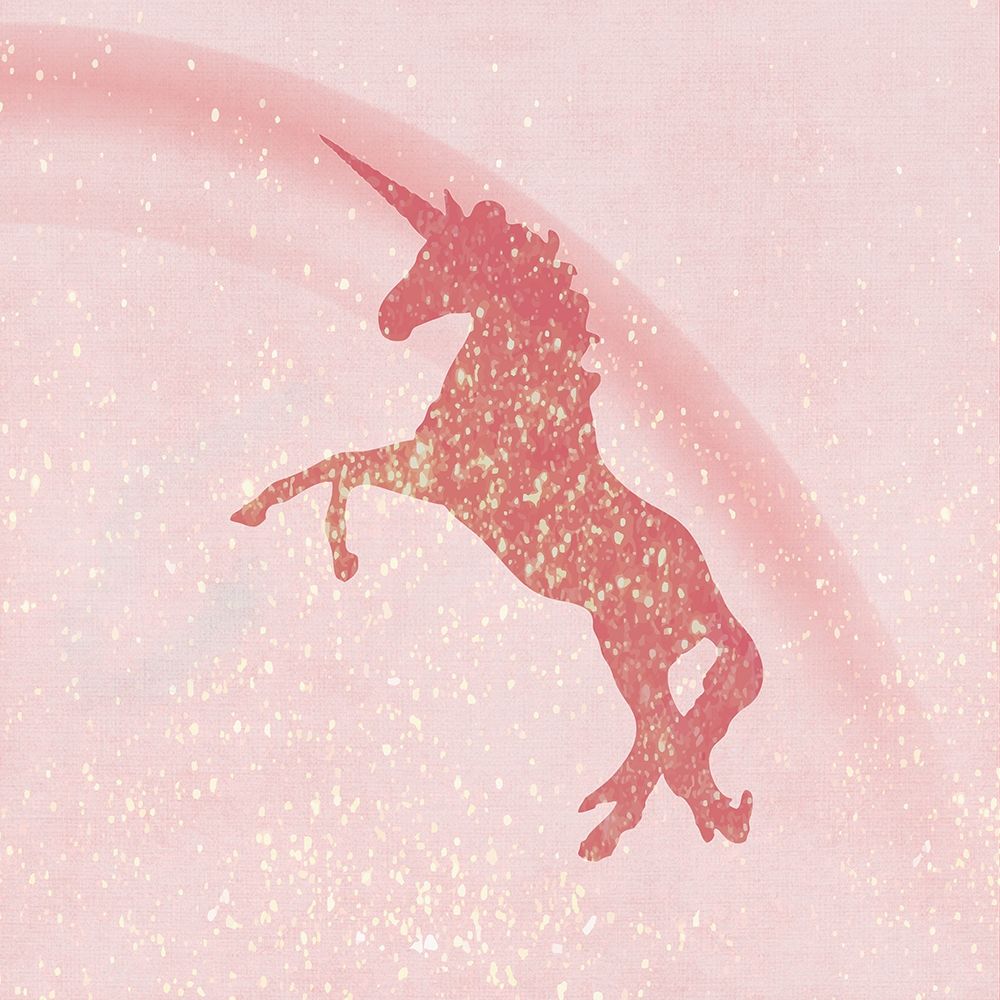 Glitter Unicorn 2 Poster Print by Allen Kimberly - Item # VARPDXKASQ555B